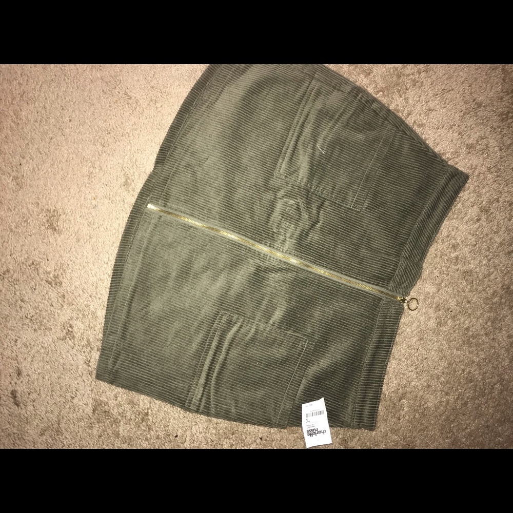 Corduroy Skirt